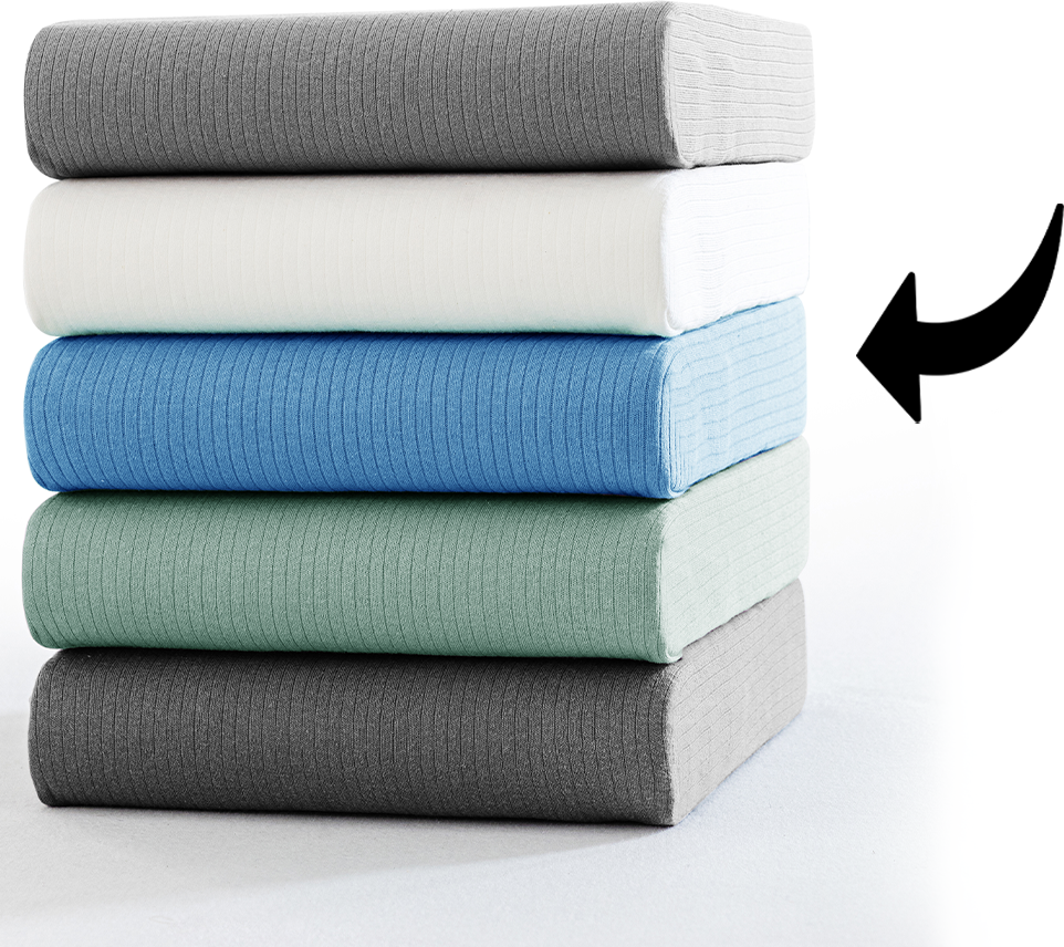 Thermo-Interlock-Spannbetttuch - ca. 90 - 100 x 200 cm