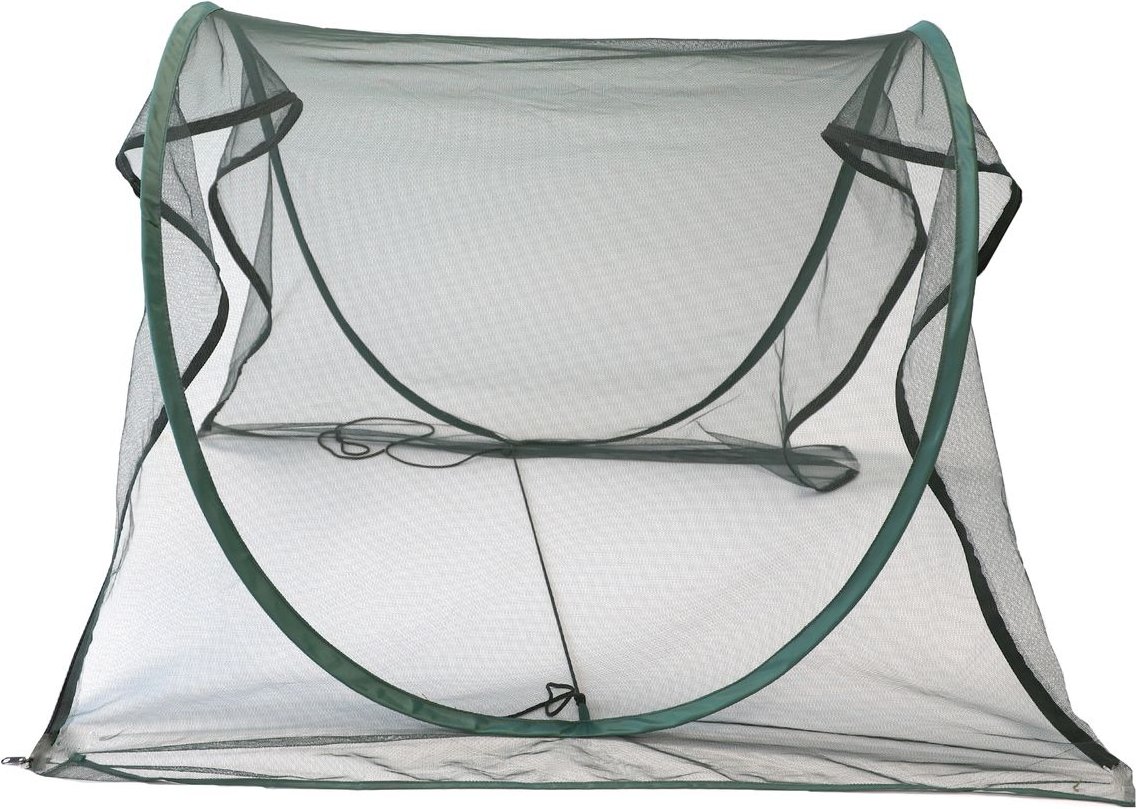 Erweiterung für Pflanztunnel aus grünem Netzmaterial, Gartentunnel