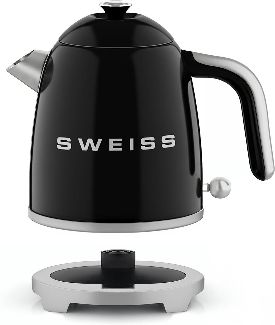 Vintage Wasserkocher KTS9 Schwarz