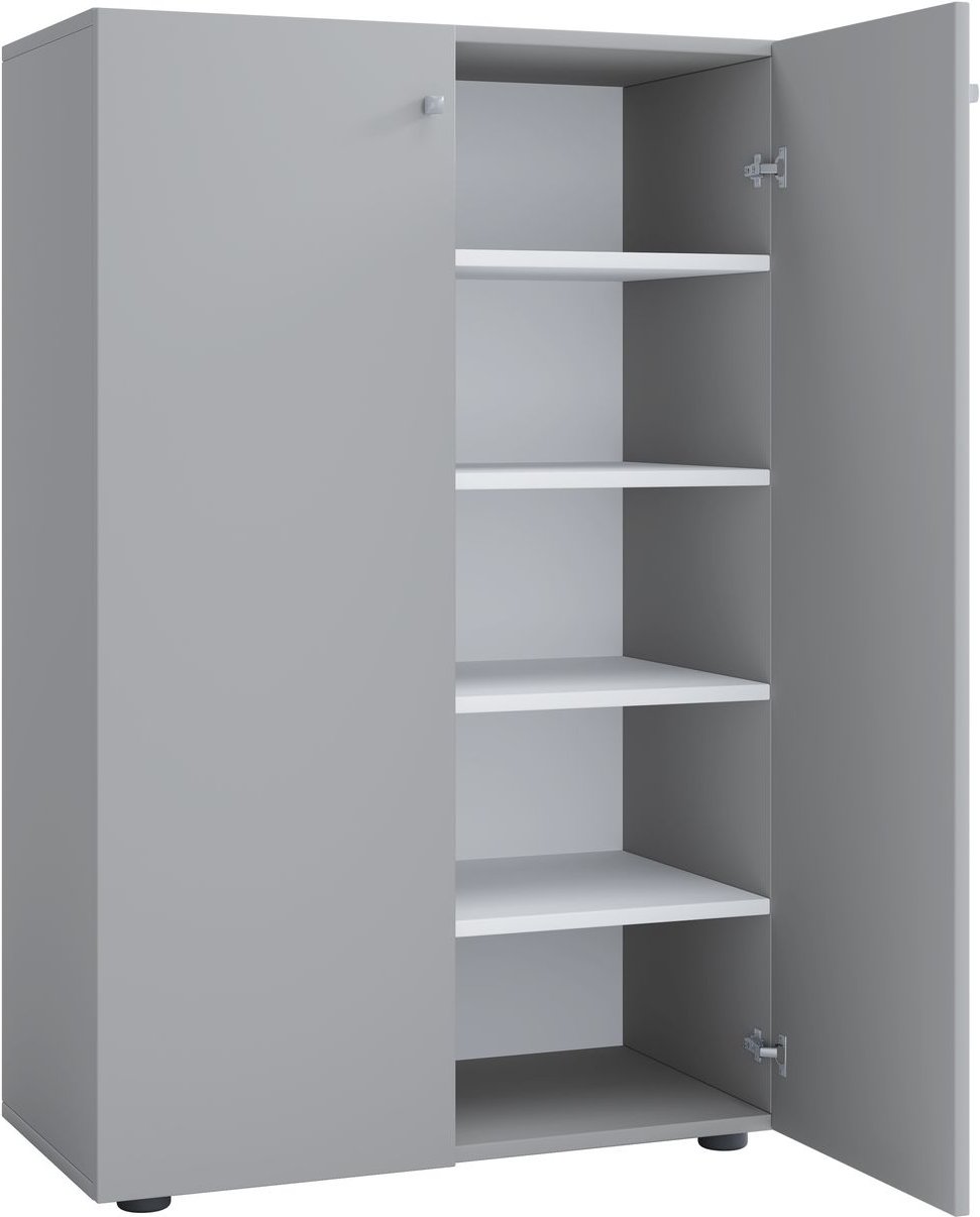 Thumbnail - Schuhschrank "Lona XL" 5-Fach Grau