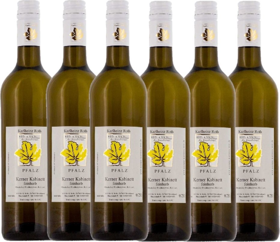 Thumbnail - Weingut Karlheinz Roth Kerner Kabinett feinherb 2023 - 6er Karton