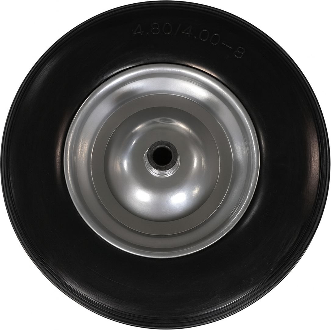 Schubkarrenrad pannensicher Vollgummi PU Ersatzrad 390x95 mm