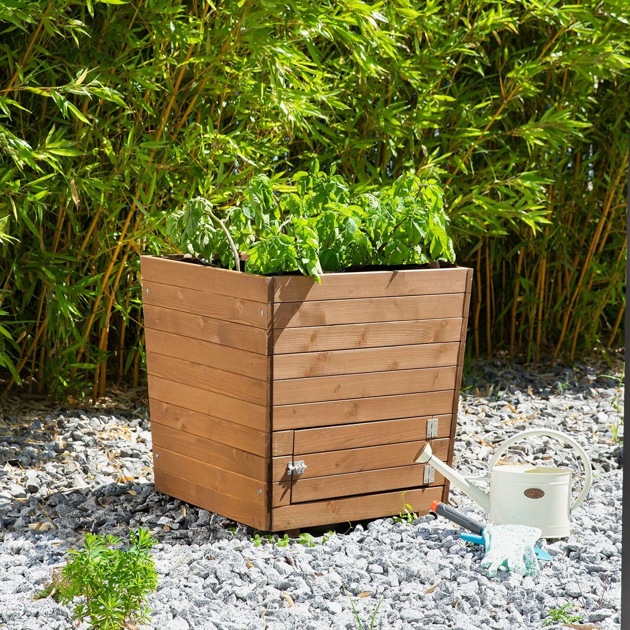 Kartoffel-Pflanzbeet