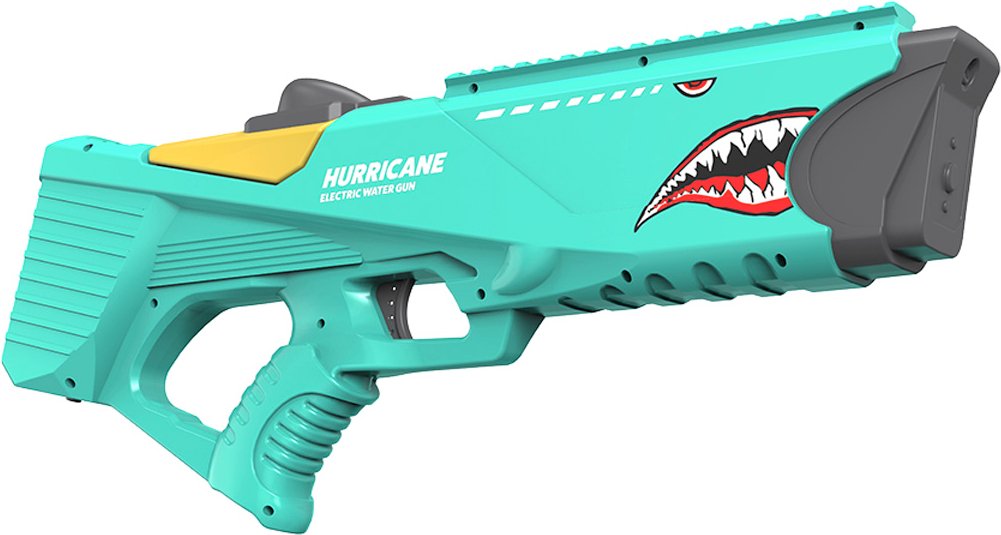 Elektrische Wasserpistole mit USB-C – Grün