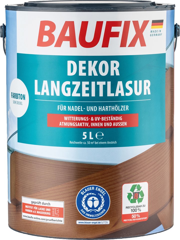 Dekor-Langzeitlasur, Nussbaum