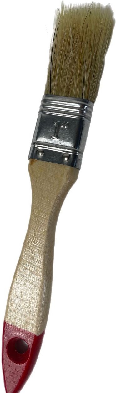 Thumbnail - Lackierpinsel Lasuren Maler Pinsel 24x Flachpinsel Chinaborste 25 mm