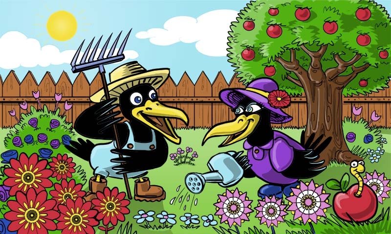 Flagge GÄRTNERPAAR 90 x 150cm mit 2 Messingösen