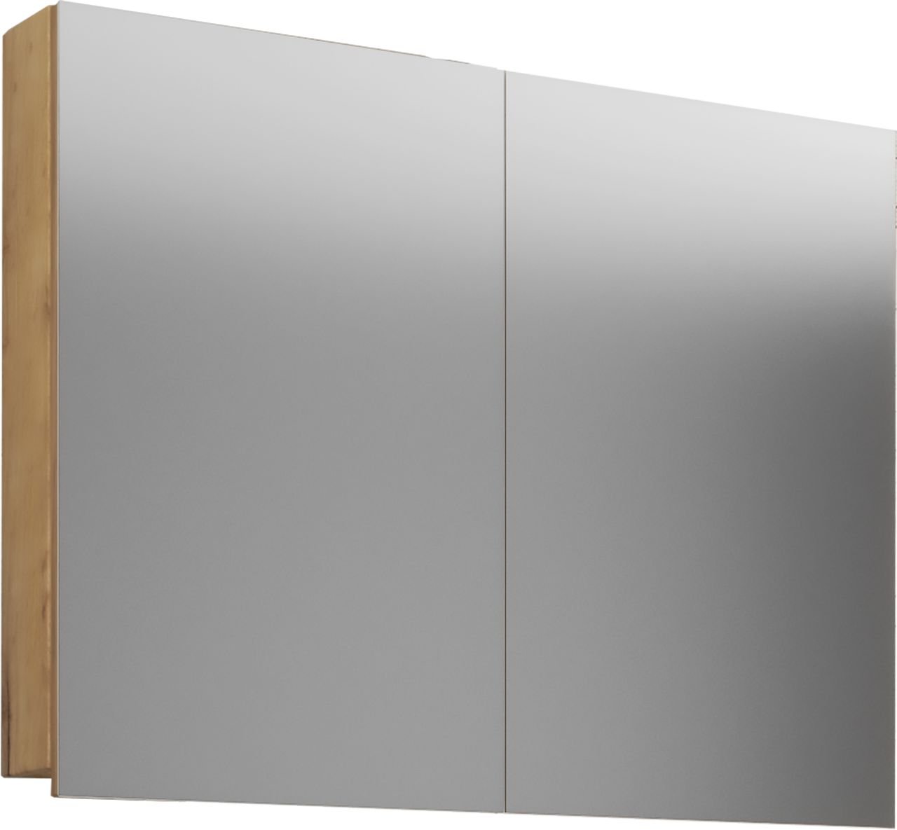 Thumbnail - Spiegelschrank "Badinos" 80cm Honig-Eiche