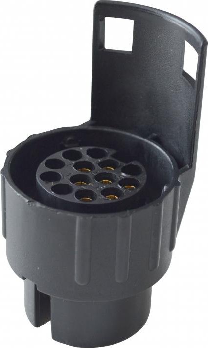 Anhänger-Kurzadapter Mini 12V, 7- auf 13-polig