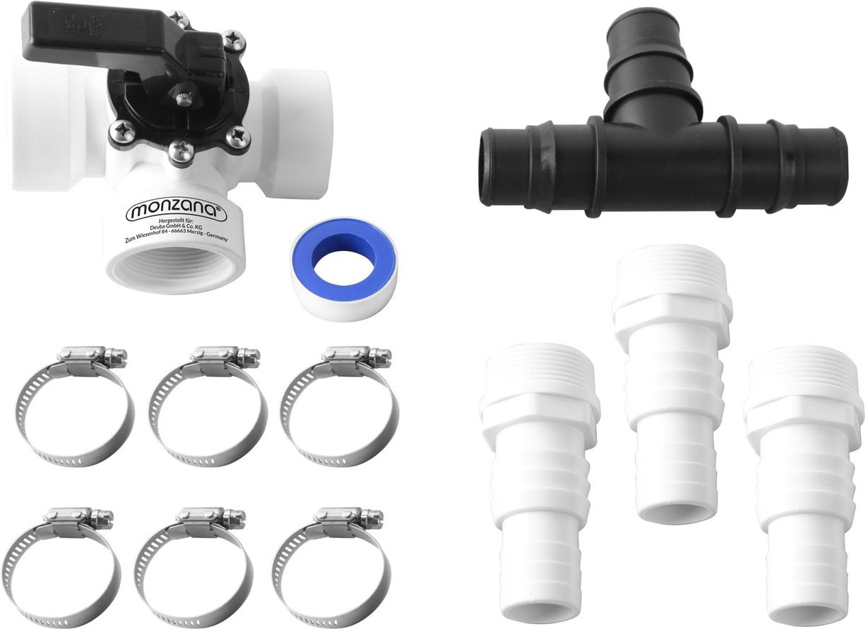 monzana Pool Adapter 12-tlg. Bypass-Set