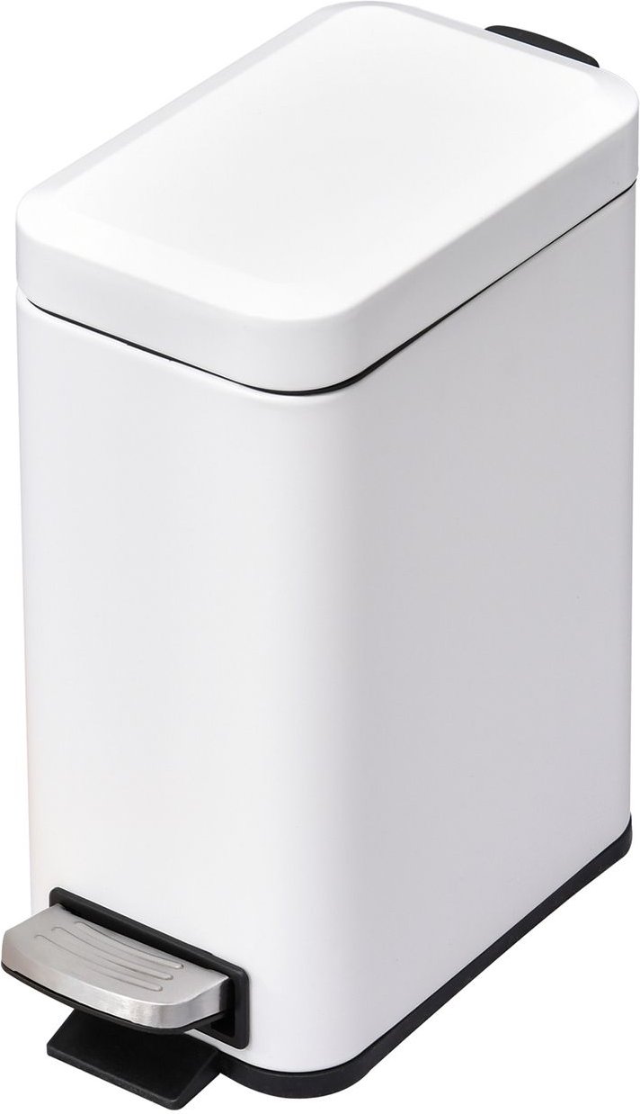 Mülleimer 5L Treteimer Abfalleimer mit Deckel und Fußpedal für Wohnzimmer