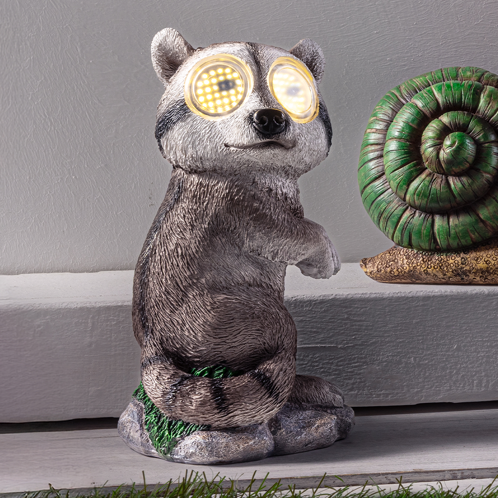 LED Solar Tiere "Rolling Eyes"