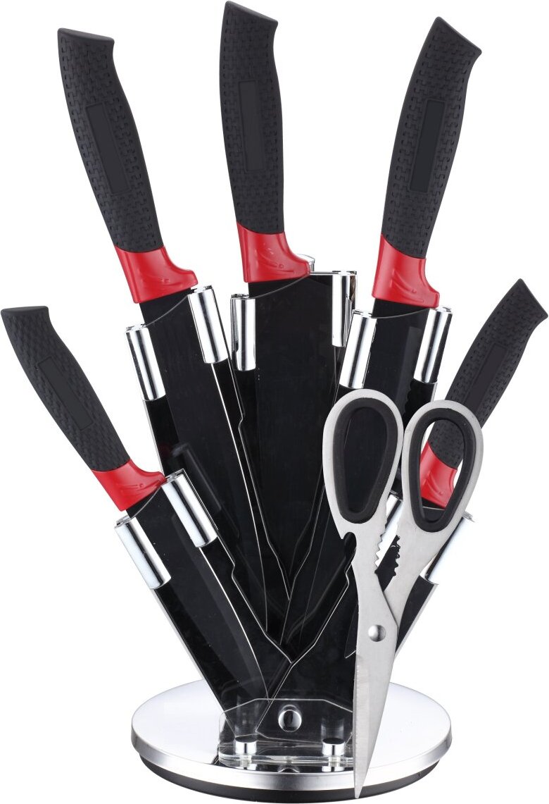 Thumbnail - 7-teiliges Küchenmesser-Set für Hobbyköche All-in-One Lösung für Ihre Küche