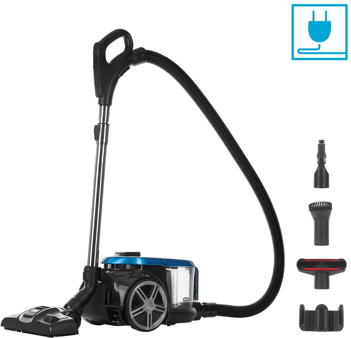 Invictus C7 Beutelloser Staubsauger, Set 15 - tlg.