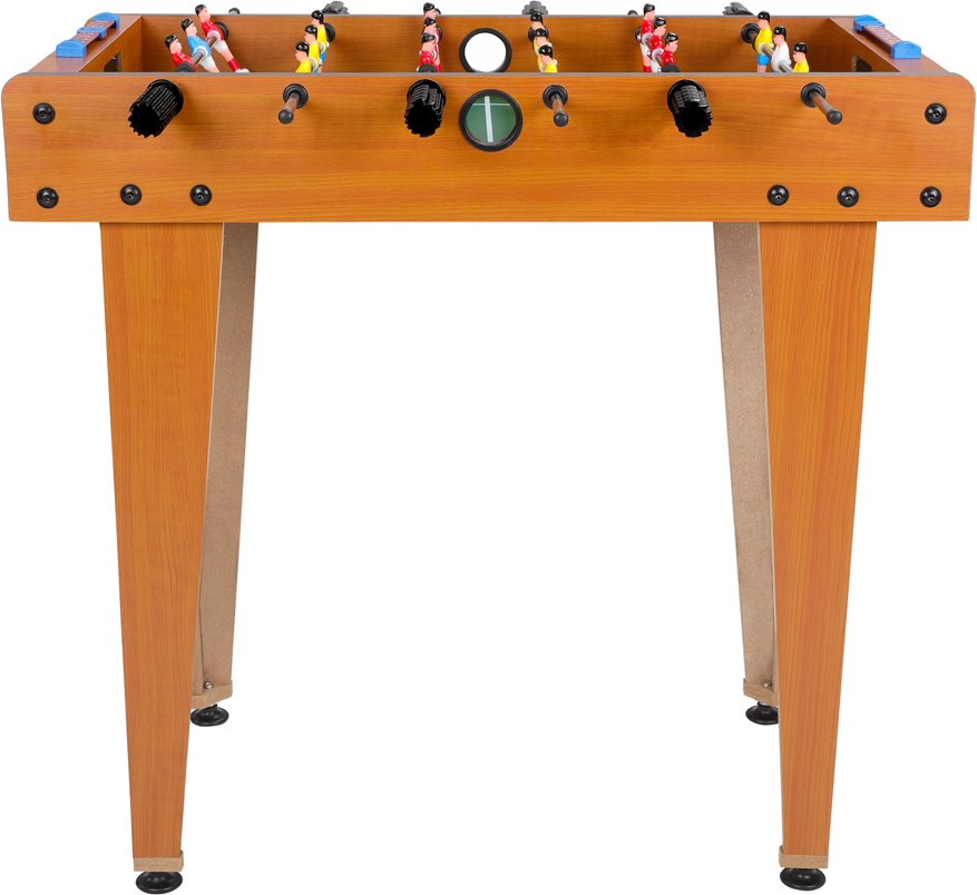 Deuba Tischfussball Kicker mini 69 x 62cm braun