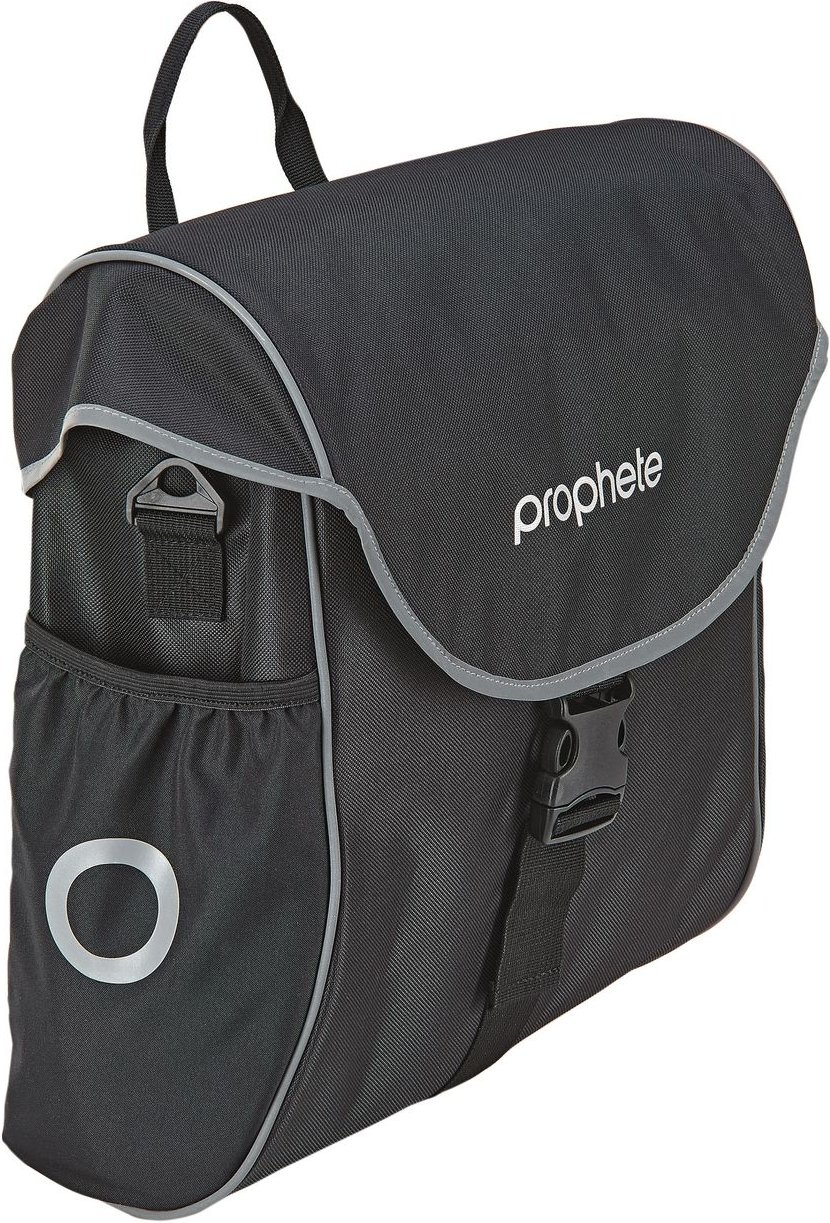 Seitenpacktasche, Volumen 20L, wasserabweisend, mit Reflex u. innenliegenden Fächern