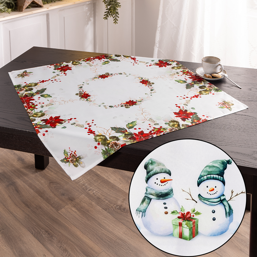 3D-Digitaldruck-Tischwäsche - Mitteldecke - ca. 80 x 80 cm