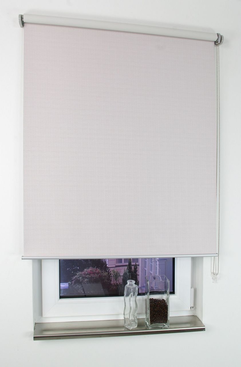 Thumbnail - Rollo, Seitenzugrollo Verdunkelung, 175 x 80 cm, Struktur creme