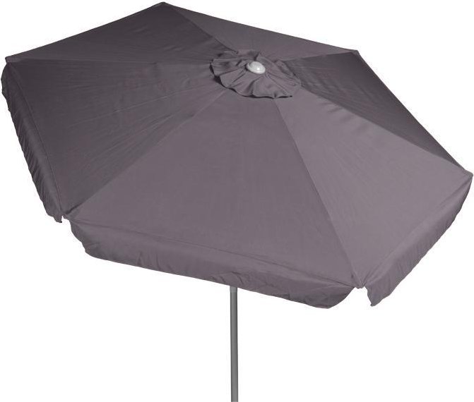 Sonnenschirm, Ø 180 cm, grau