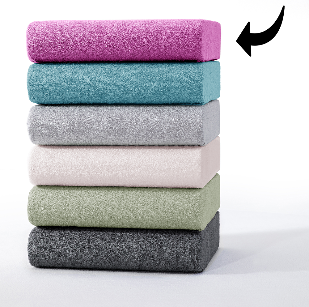 Frottee-Spannbetttuch ca. 140-160x200+30 cm
