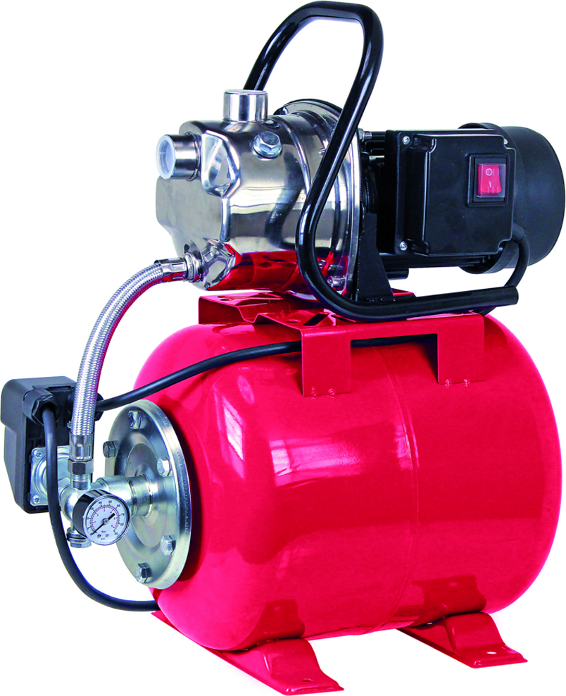 Edelstahl-Hauswasserwerk 1200 Watt