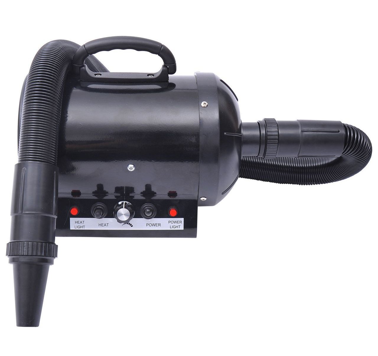 Profi Hundefön Tierfön Pet Dryer Flüsterfön Hundetrockner Metall Schwarz