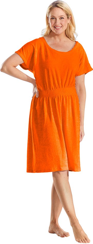 Frottierkleid mit Gummizug