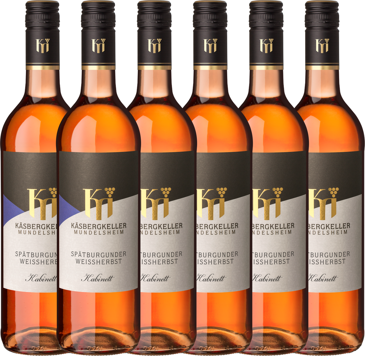 Mundelsheimer Spätburgunder Weißherbst Kabinett 0,75l - 6er Karton