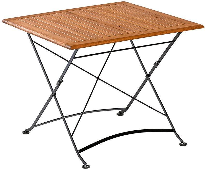 Schlossgarten Klapptisch 90 x 90 cm