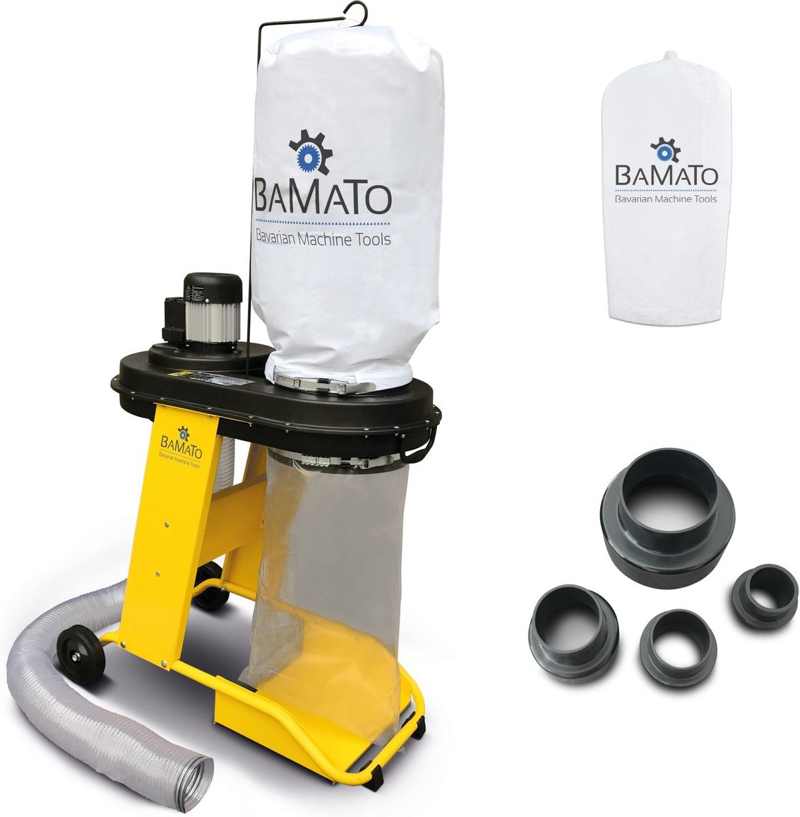 Absauganlage AB-550 inkl. Adapter Set und 2. Filtersack