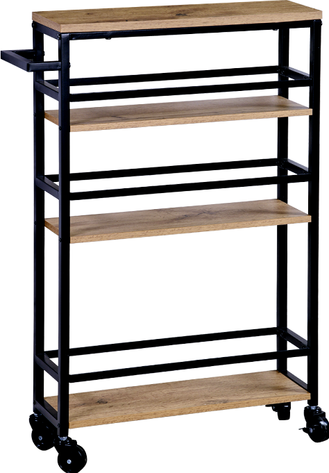 Nischenwagen, schwarz