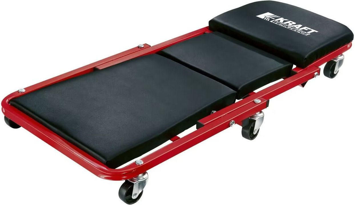 Mobile Auto Werkstattliege verstellbar