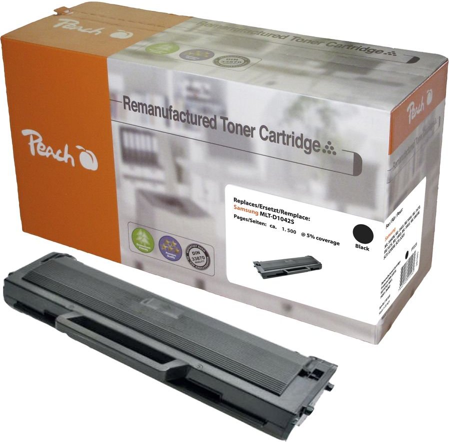 Tonermodul schwarz ersetzt Samsung MLT-D1042S/ELS