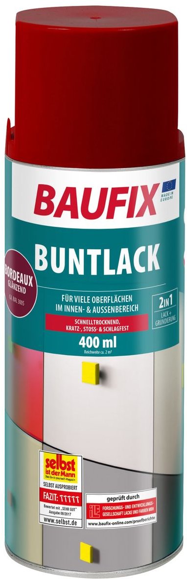 Buntlack-Spray - Bordeaux