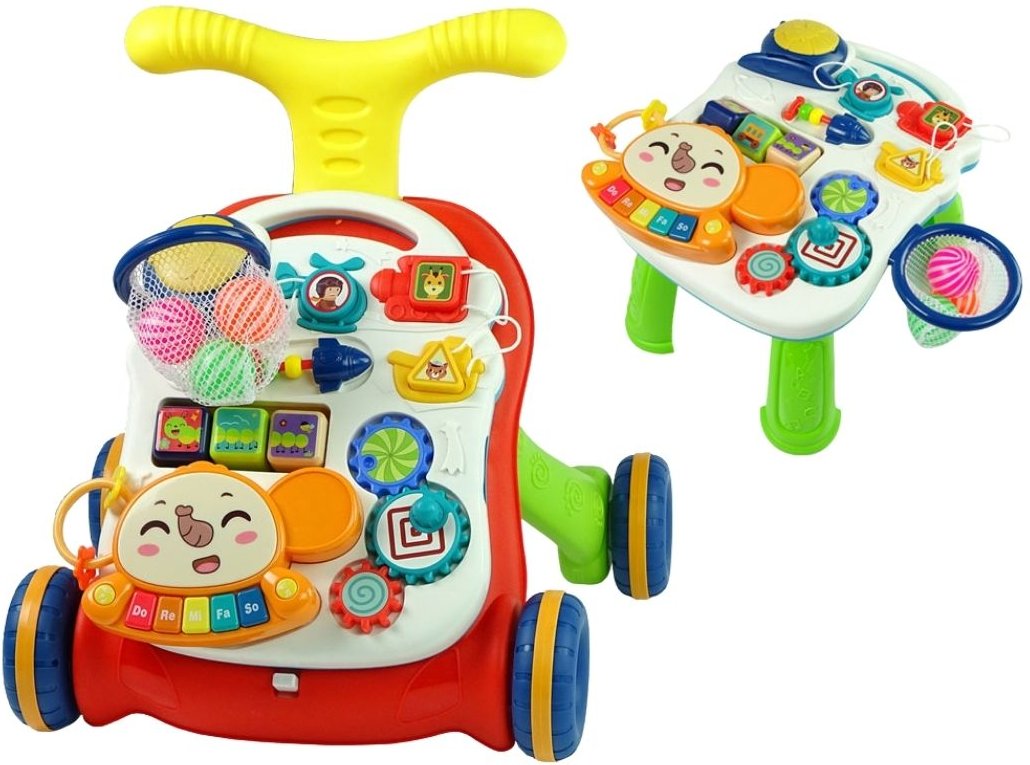 2in1 Baby Laufwagen Rolli und Multifunktion Spieltisch