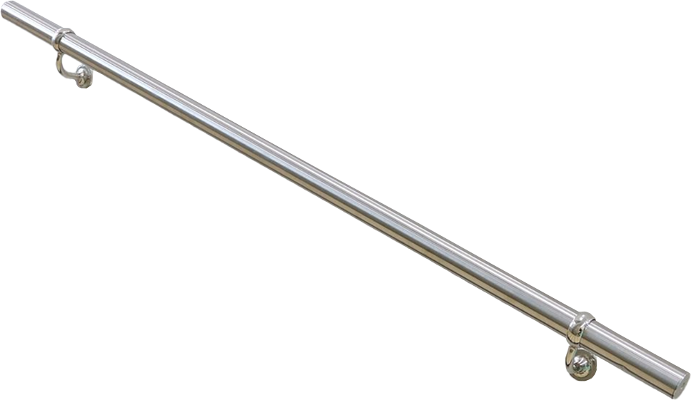 Edelstahl-Handlauf-Set - ca. 150 cm
