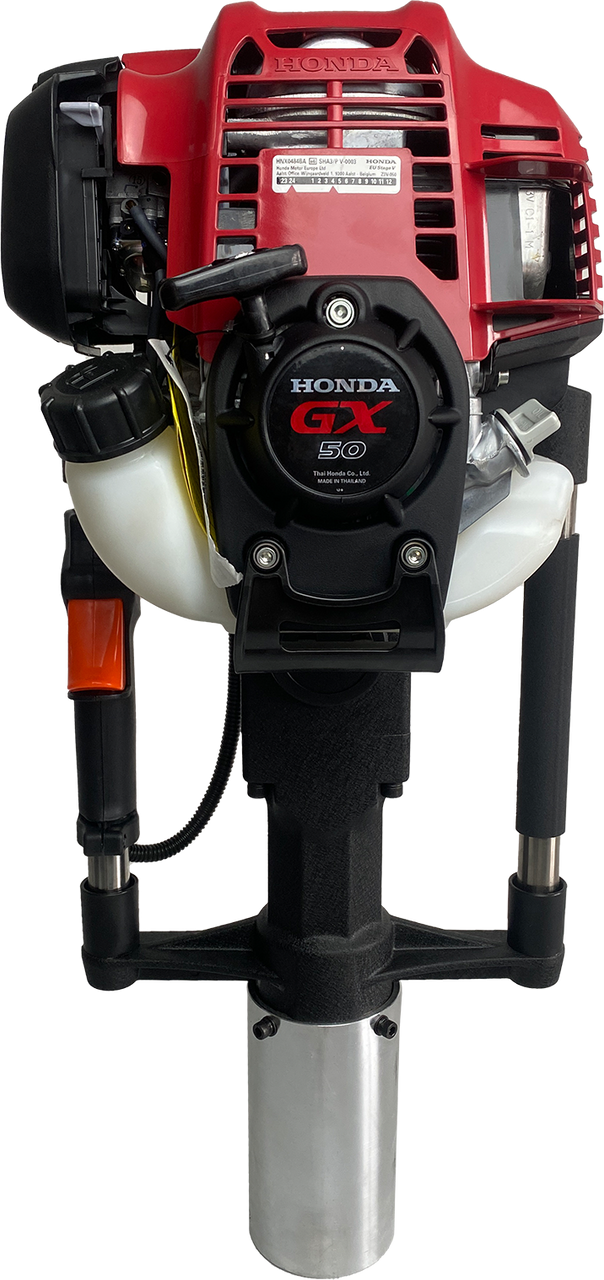 Motor-Pfahlramme bis 80 mm mit Honda Motor GX50