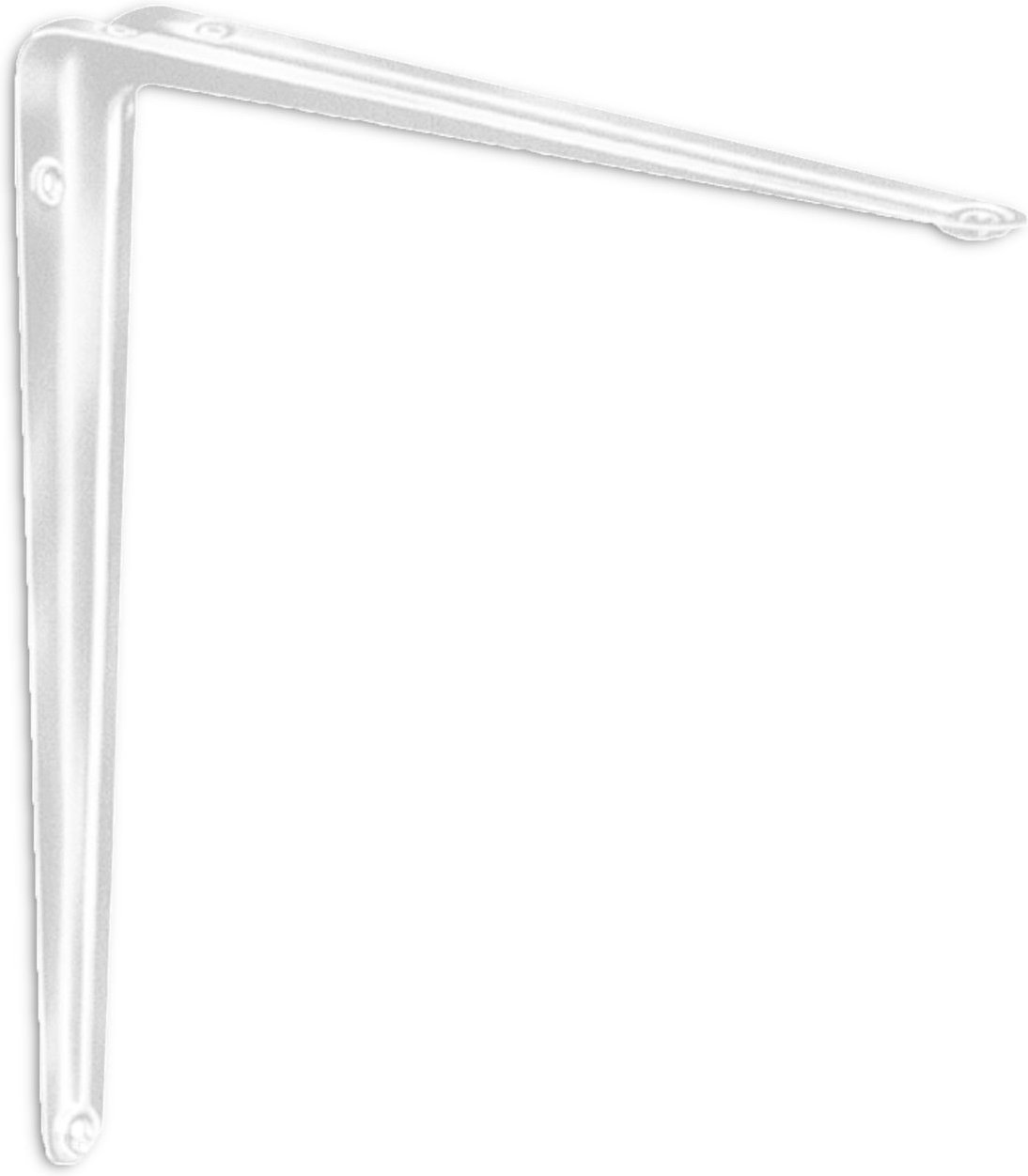 Wandkonsole INA, Größe 150X200 mm, Farbe Weiß, 2 Stück