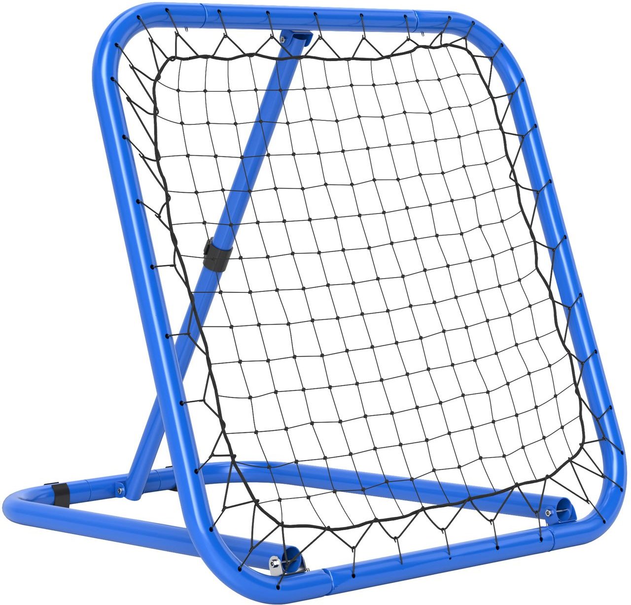 HOMCOM Rebounder für Fußball, klappbar Fußball Rebounder 63 x 63 cm für Baseball
