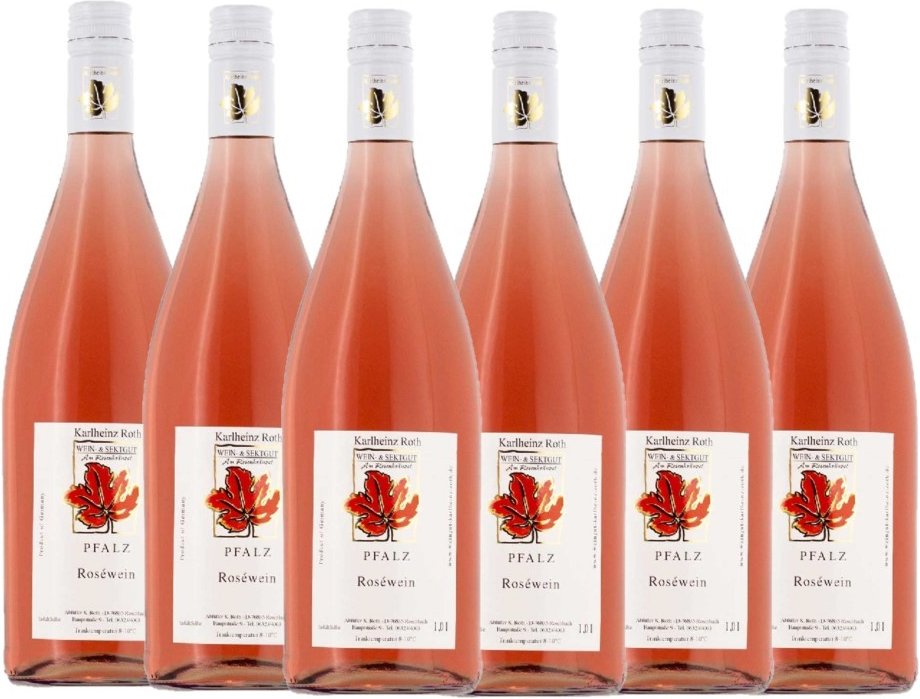 Thumbnail - Weingut Karlheinz Roth Roséwein QbA 2024 - 6er Karton