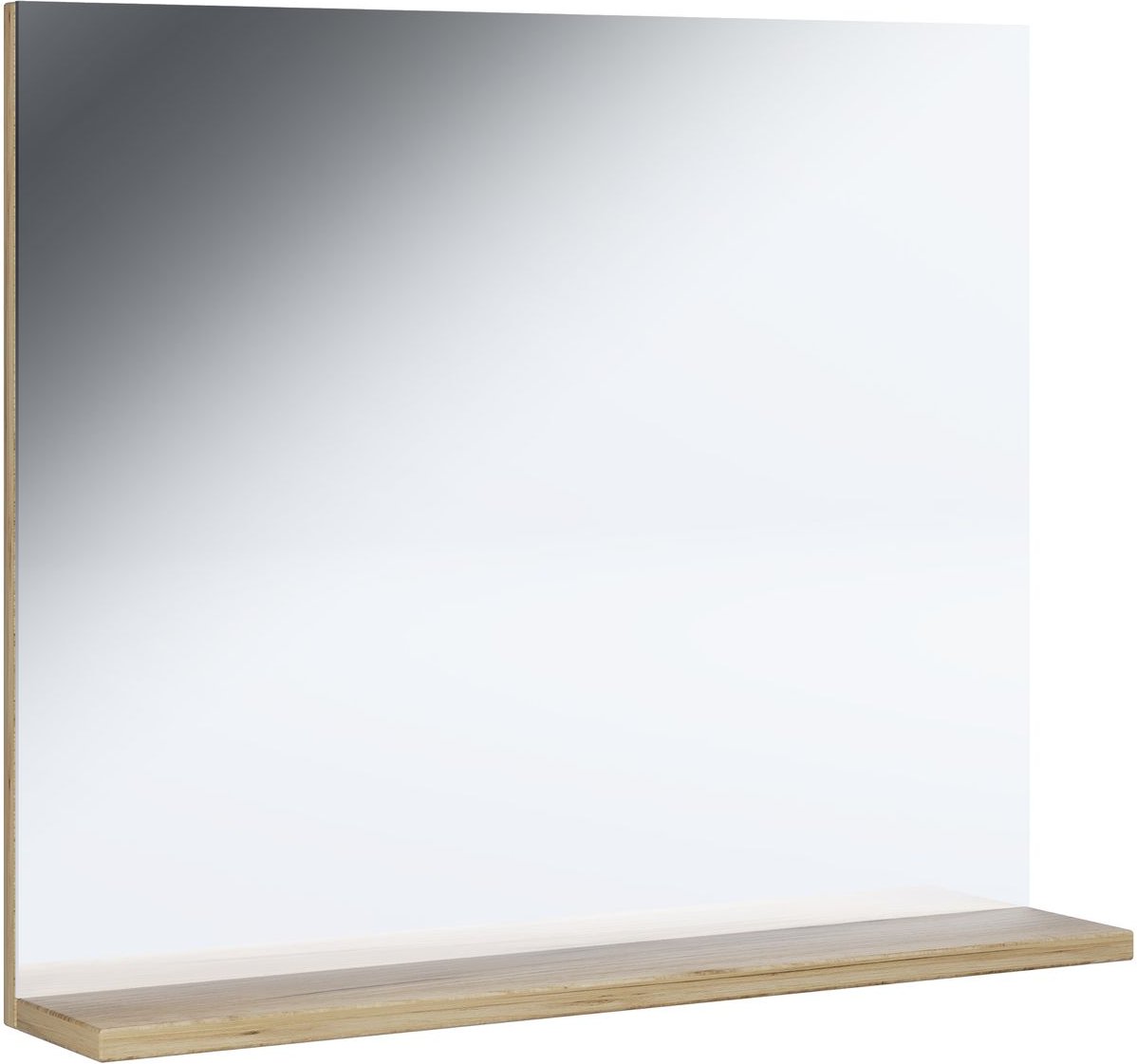 Spiegel "Landos" Weiß/Honig-Eiche