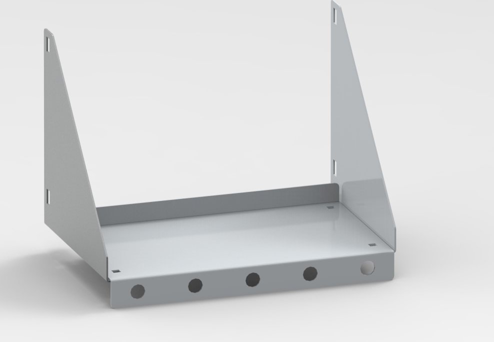 kurzes Regal für Pop up Panikraum