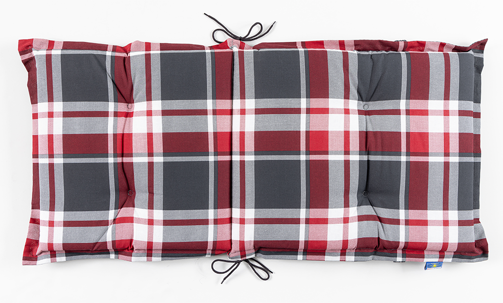 Wendeoptik-Polsterauflage Niedriglehner