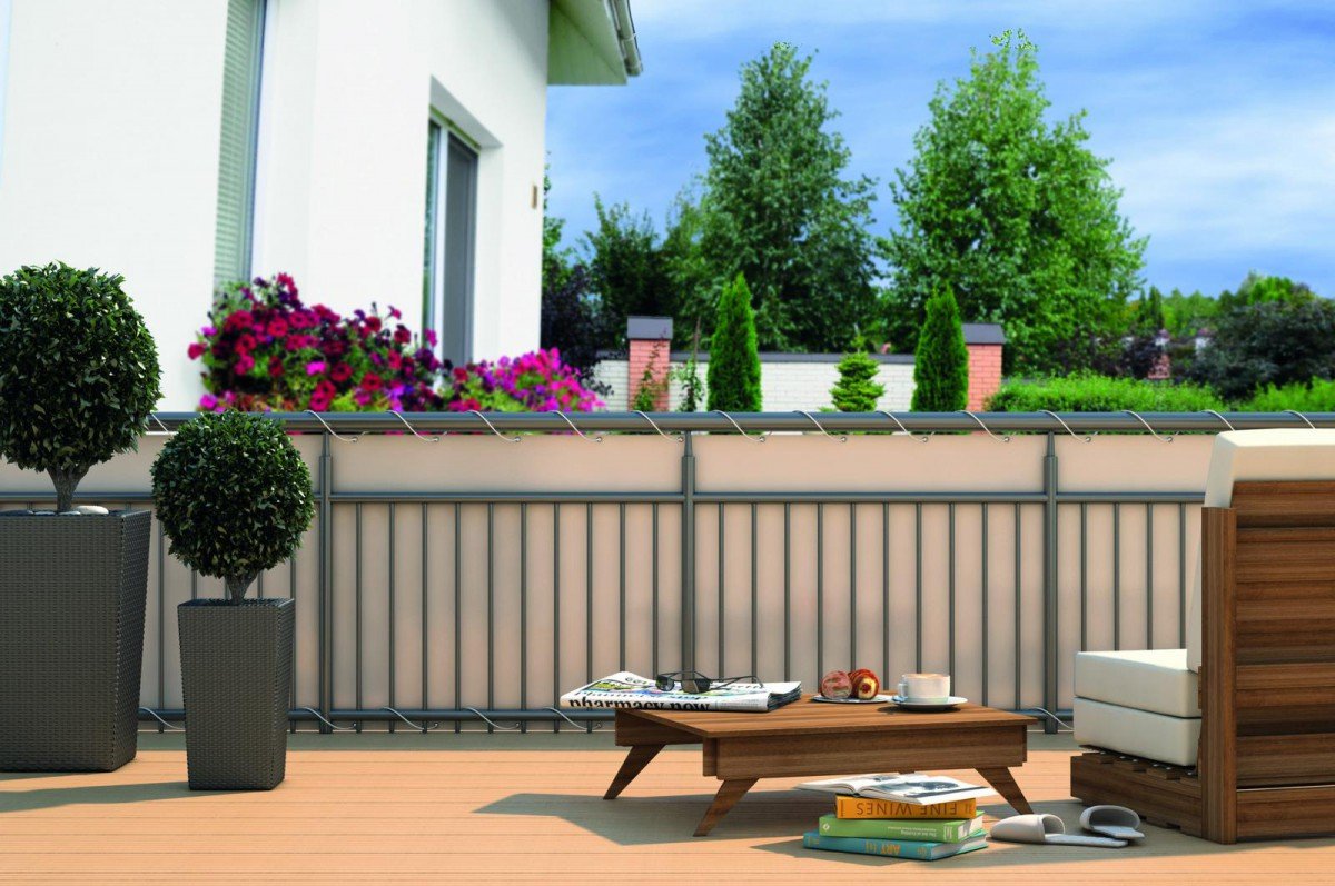 Thumbnail - Balkonsichtschutz creme