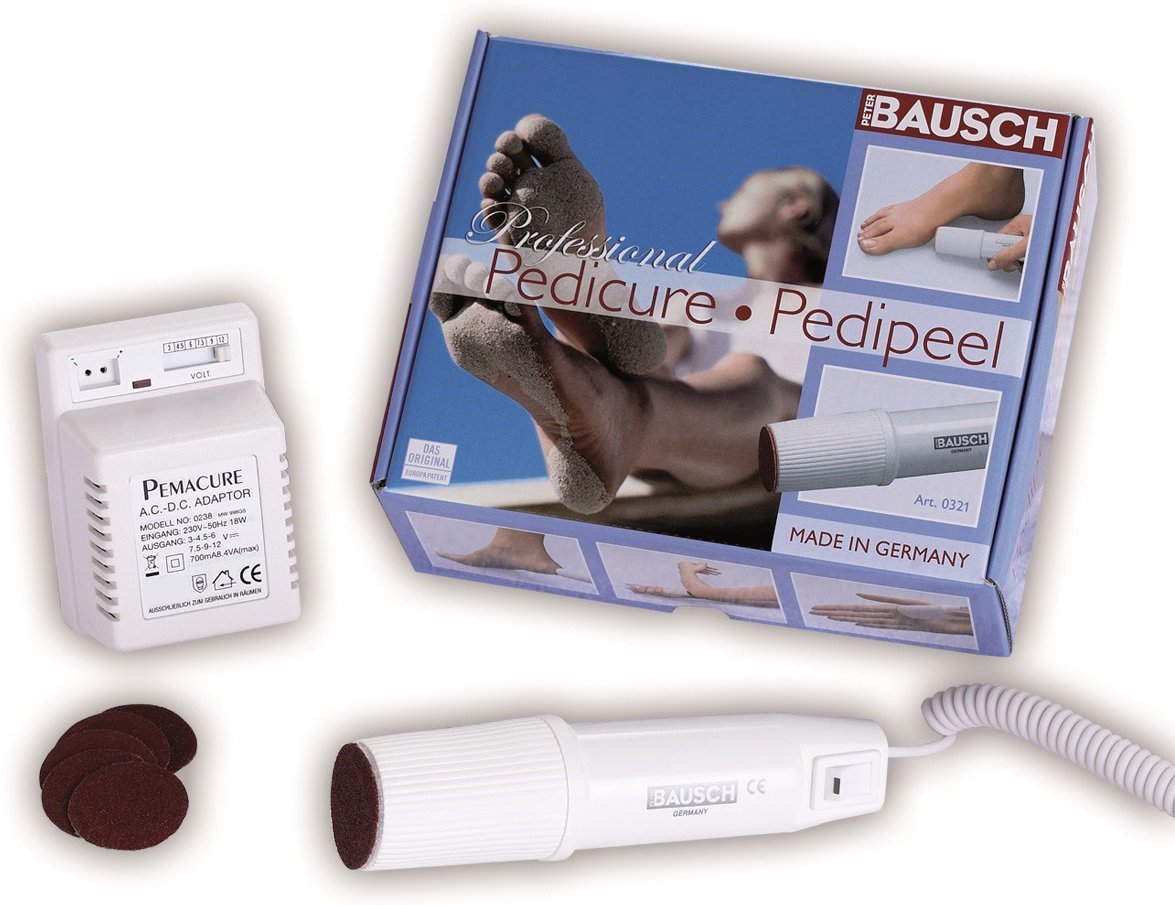 Hornhautschleifer PEDIPEEL, 3-teilig