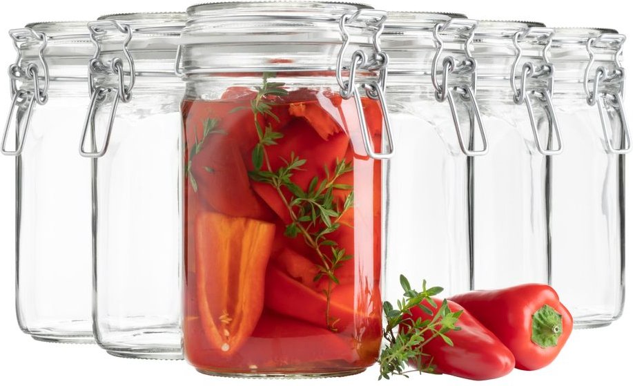 Thumbnail - Serie Gothika, Einmachglas 1050 ml, 6er Set