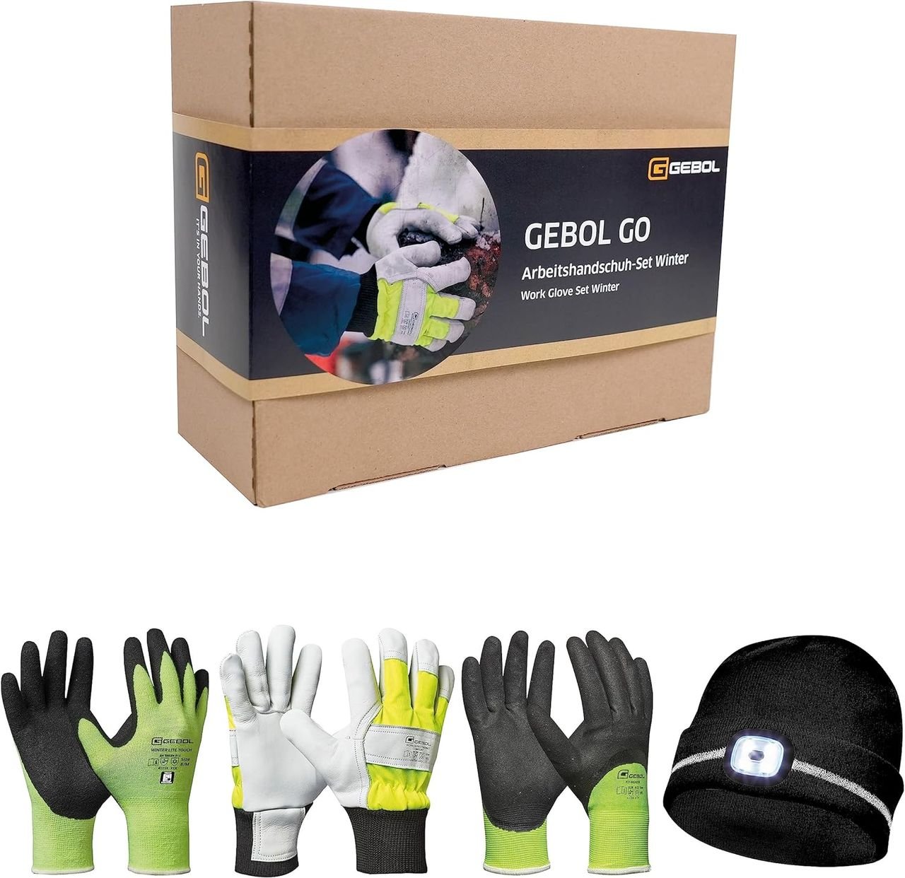 GO Arbeitshandschuh-Set WINTER
