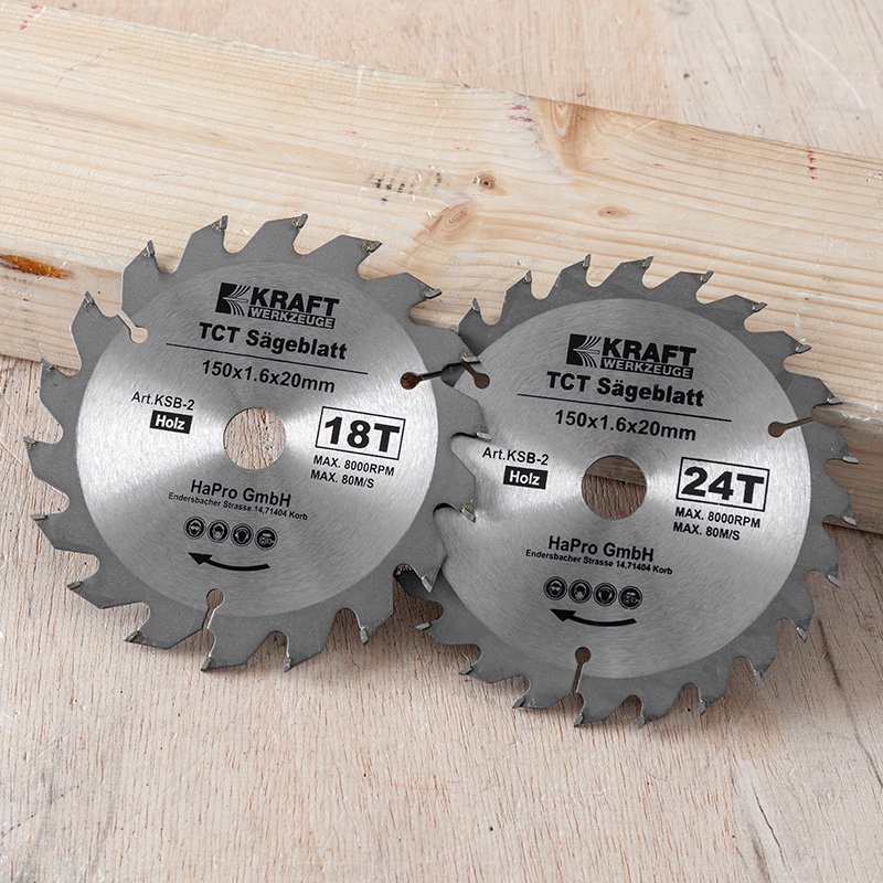 Handkreissägeblatt 2er-Set