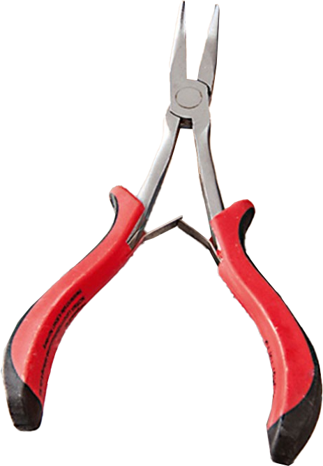 Flachrundzange mit Schneide