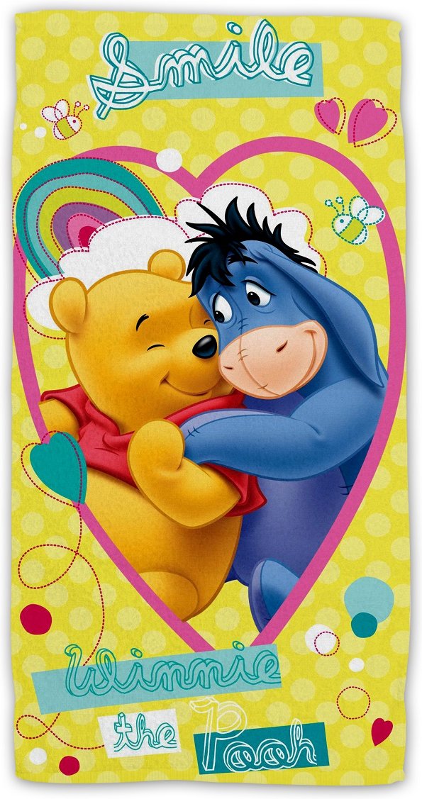 Winnie the Pooh Strandtuch 70x140 cm – Frottee Baumwolle